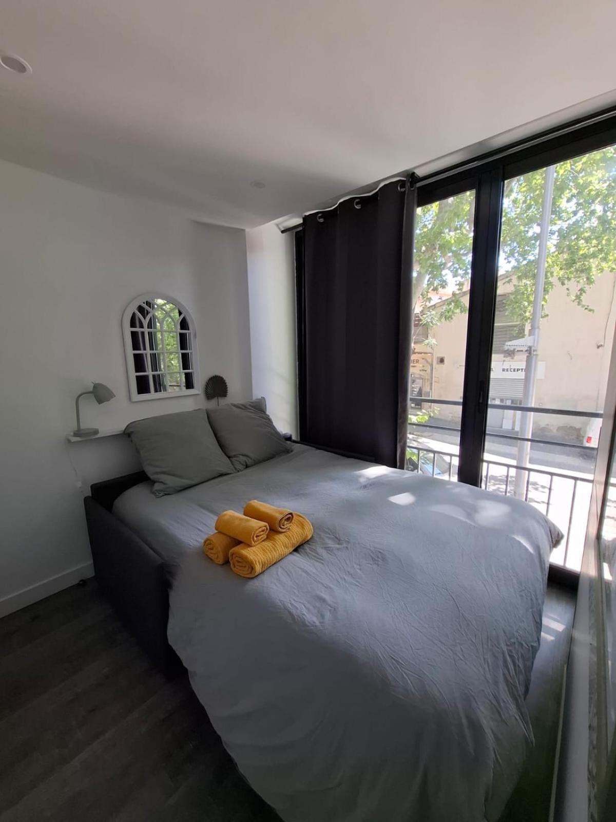 L'Amandier - Joli Appartement T3 Neuf Centre Ville A 2 Pas De La Rotonde Mirabeau Et Des Allees Provencales Aix-en-Provence Exterior photo